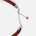 Pendentif collar de cuerda corto con colgante 