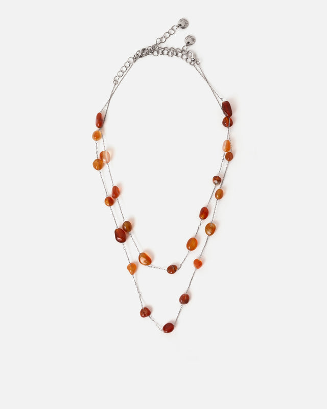 Gemma collar multiple largo de resina