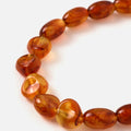 Gudrum collar grande de resina 