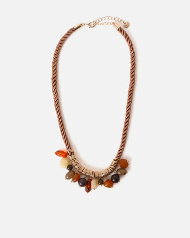 Prudencio collar largo con colgantes 