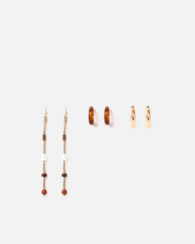 Naturi Ohrring-Set