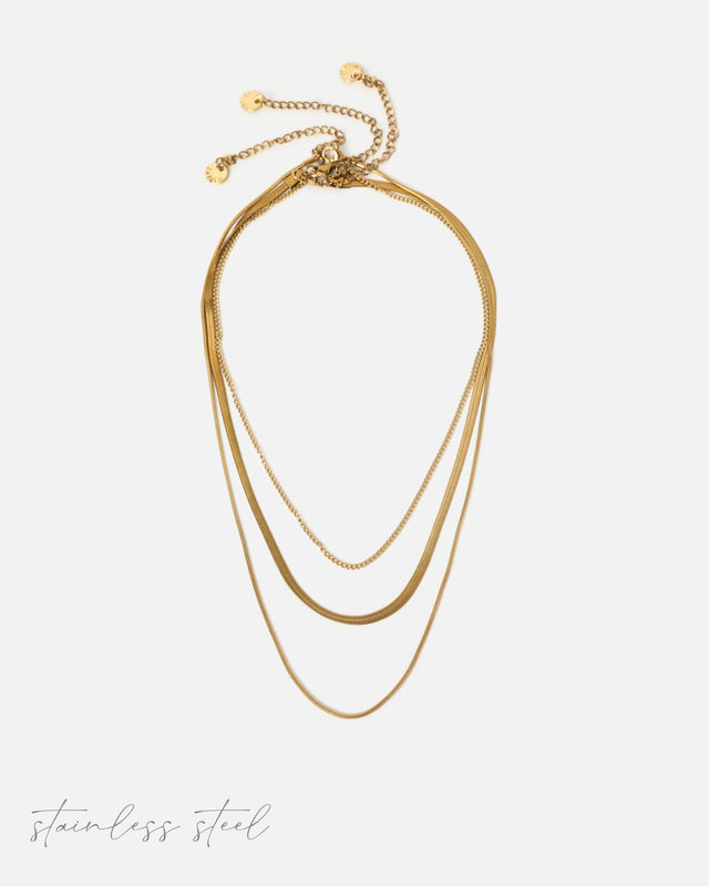 Aceri collar multiple de acero inoxidable