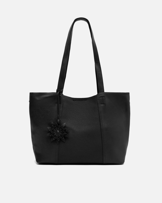 Demir torebka shopper z wyjmowaną kosmetyczką i zawieszką