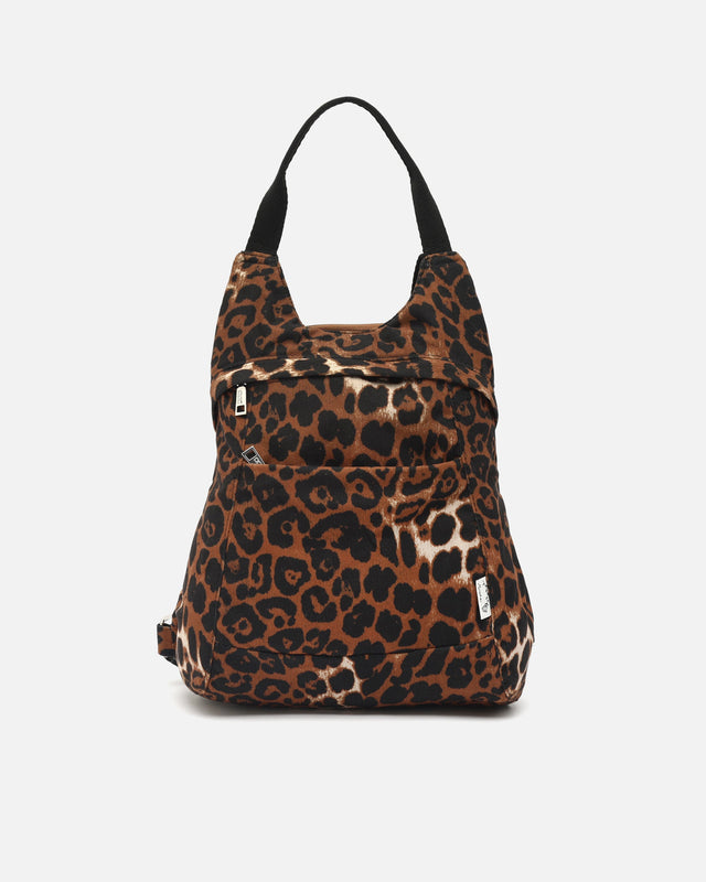 Coroya  mochila antirrobo estampado animal print