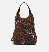 Coroya mochila antirrobo estampado animal print 