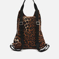Coroya mochila antirrobo estampado animal print 