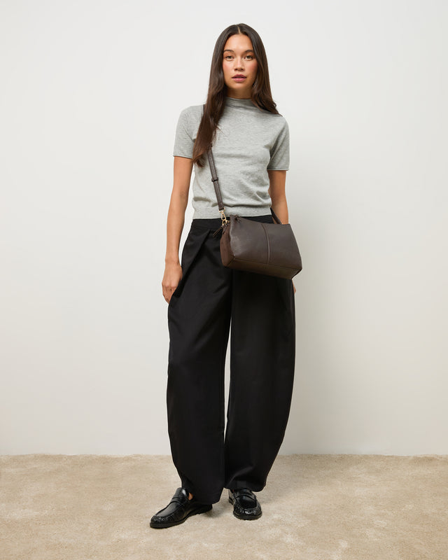 Catoti faux suede crossbody bag
